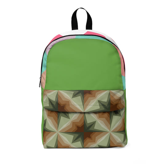 MULTI-PATTERN MULTI-COLOR 100105 - Unisex Classic Backpack