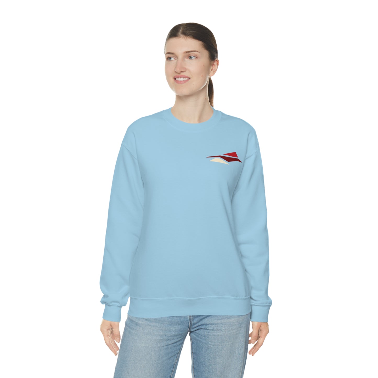 MINIMAL SHAPE 102.1 - Unisex Heavy Blend™ Crewneck Sweatshirt