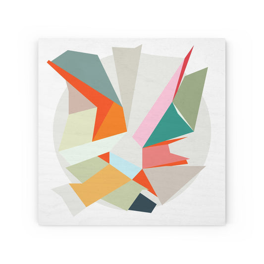 TROPICAL GEODE - Wood Canvas