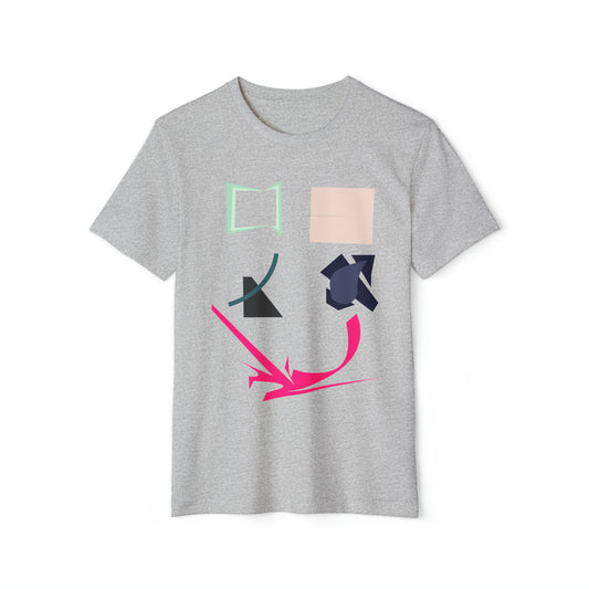 MINIMAL SHAPES 104 - Unisex Recycled Organic T-Shirt