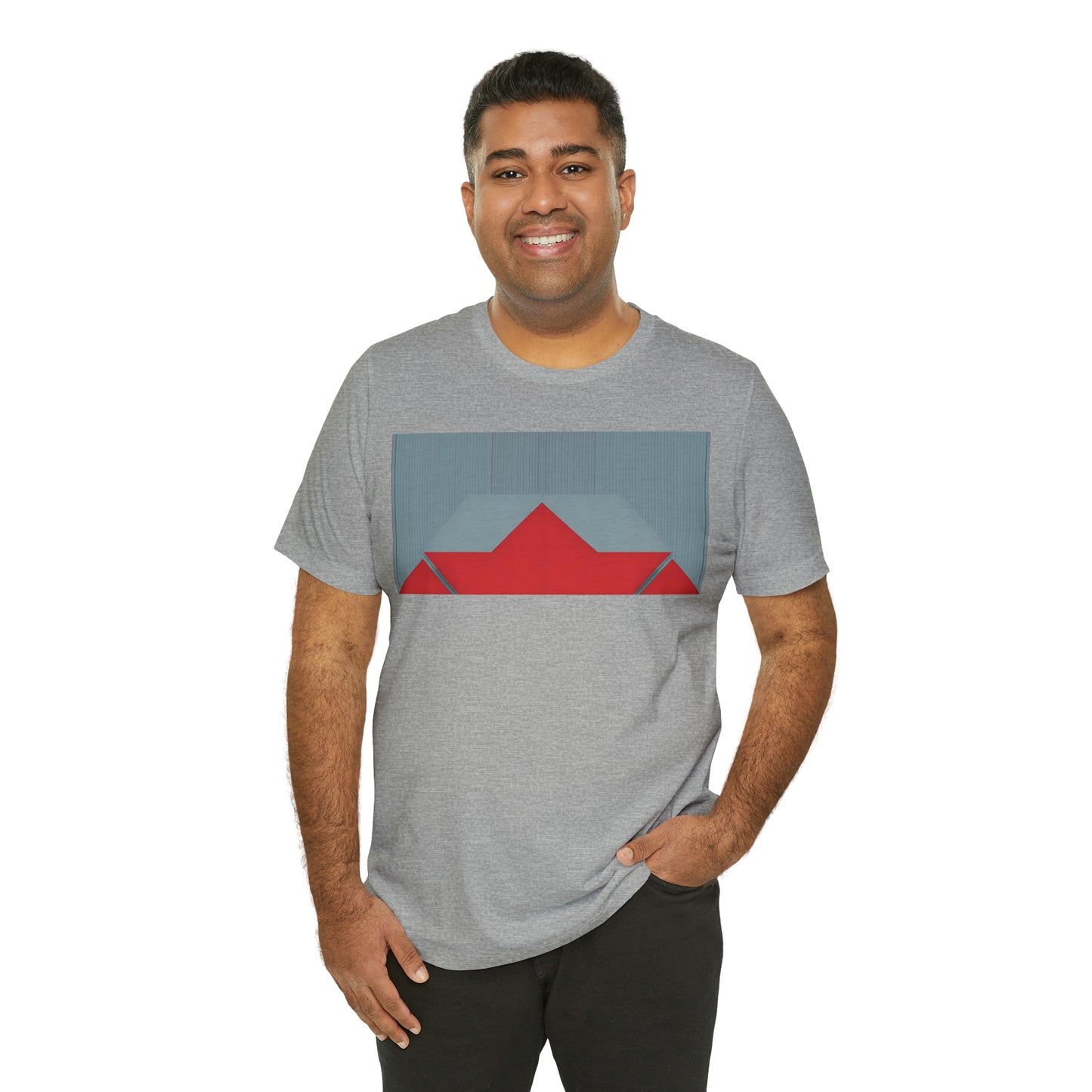 ABSTRACT SHAPES 101 MIRROR - Unisex Jersey Short Sleeve Tee