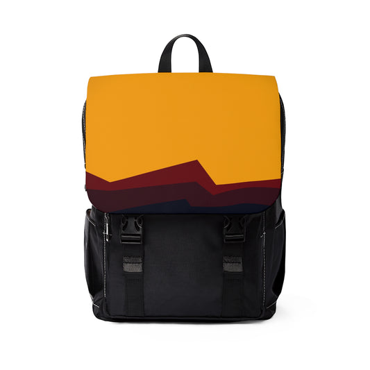 MINIMAL SUNSET - Unisex Casual Shoulder Backpack