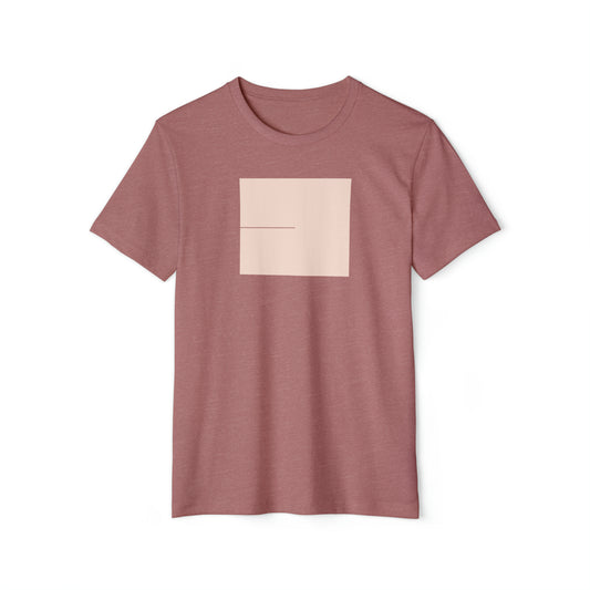 MINIMAL SHAPE 105 - Unisex Recycled Organic T-Shirt