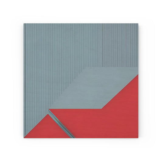 ABSTRACT SHAPES 101 - Wood Canvas