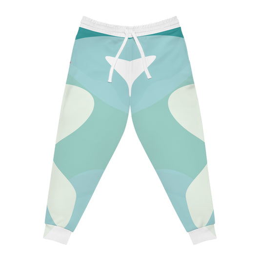 BLUE BLOB 101 - Athletic Joggers (AOP)