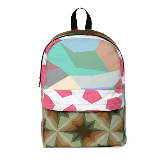 MULTI-PATTERN MULTI-COLOR 100101- Unisex Classic Backpack
