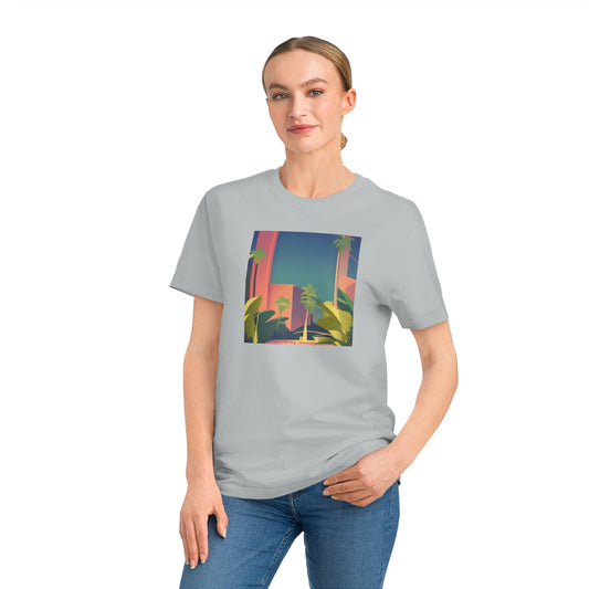 TROPICAL SIMPLE CITY 101 - Unisex Rocker T-Shirt
