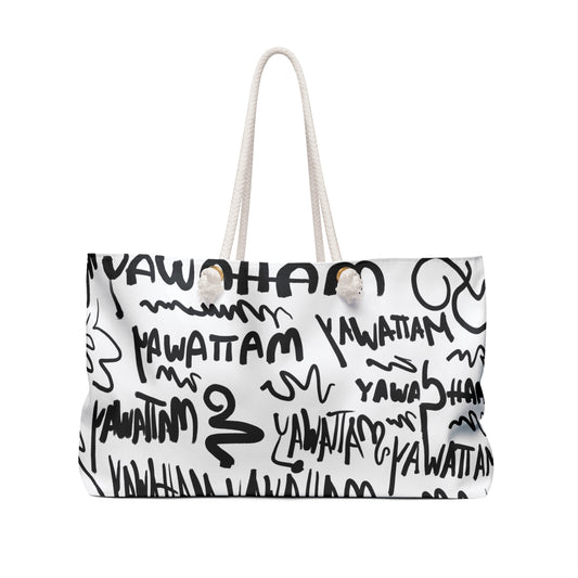 MATTAWAY SCRIBBLES - Weekender Bag