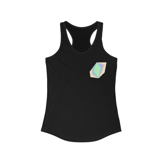 RAINBOW GEODE 101 - Women's Ideal Racerback Tank