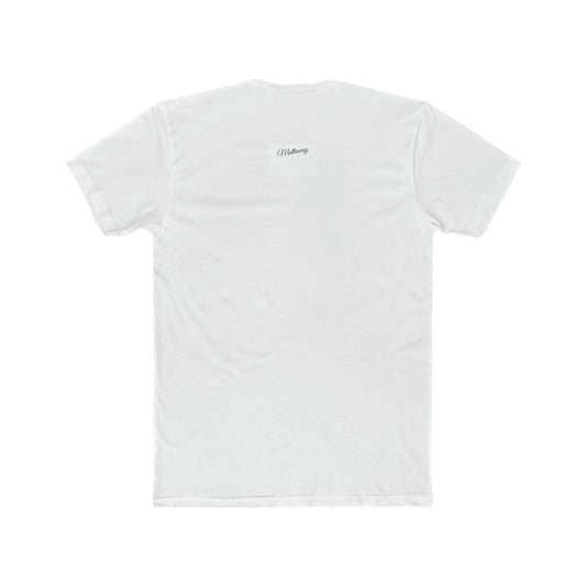 MINIMAL SUNSET 100101 - Men's Cotton Crew Tee