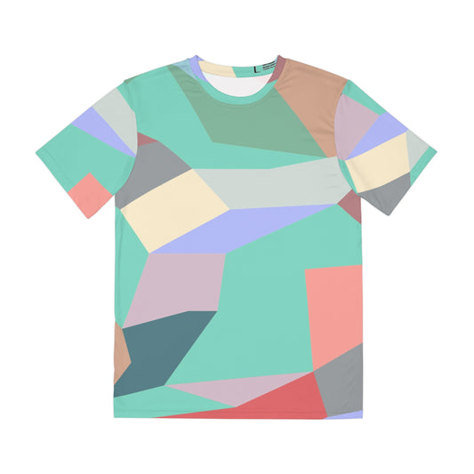 MINT GEODES 100101 - All Over Print Men's Polyester Tee (AOP)