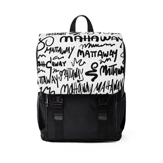 MATTAWAY SCRIBBLES - Unisex Casual Shoulder Backpack