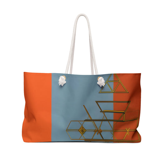 ABSTRACT SHAPES 102 CITRUS - Weekender Bag