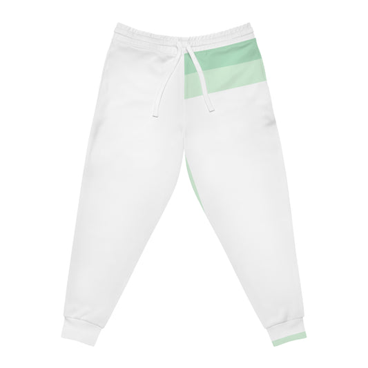 GREEN LINES 101 - Athletic Joggers LEFT SIDED (AOP)