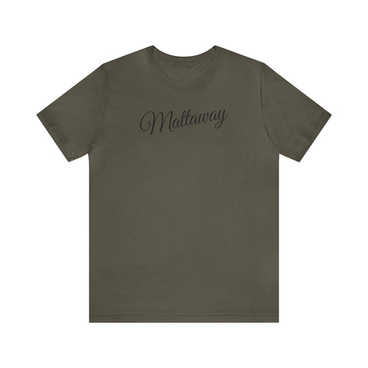 MATTAWAY 100100 - Unisex Jersey Short Sleeve Tee