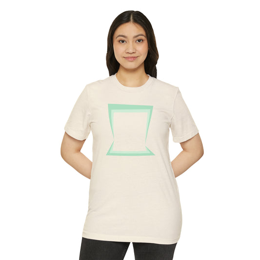 MINIMAL SHAPE 104 - Unisex Recycled Organic T-Shirt