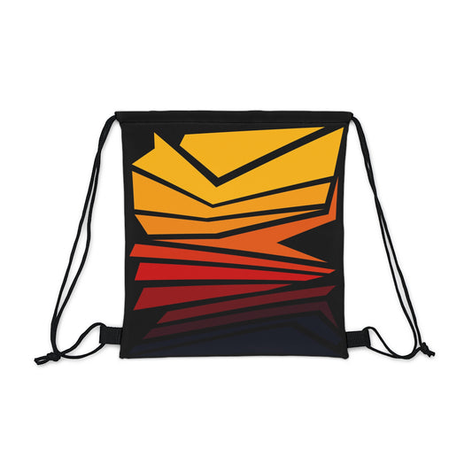 MINIMAL SUNSET 102 - Outdoor Drawstring Bag