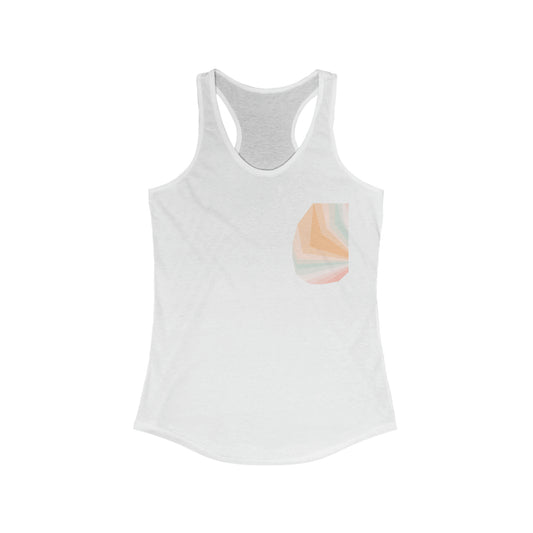 PASTEL GEODE 101 - Women's Ideal Racerback Tank