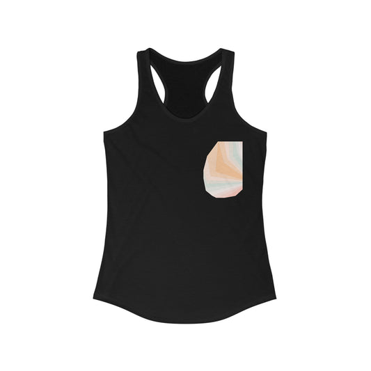 PASTEL GEODE 101 - Women's Ideal Racerback Tank