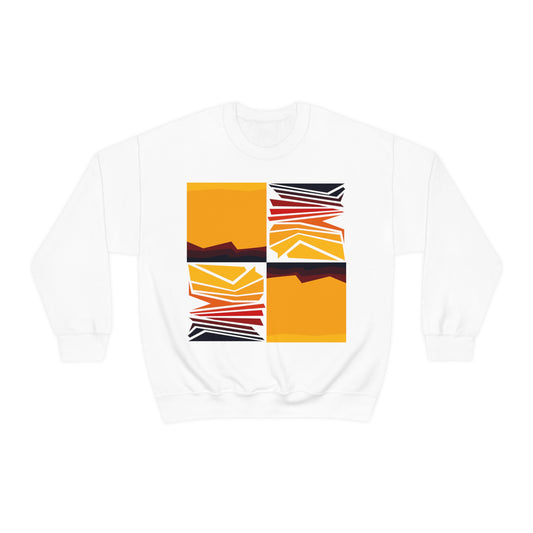 MINIMAL SUNSETS 100 - Unisex Heavy Blend™ Crewneck Sweatshirt
