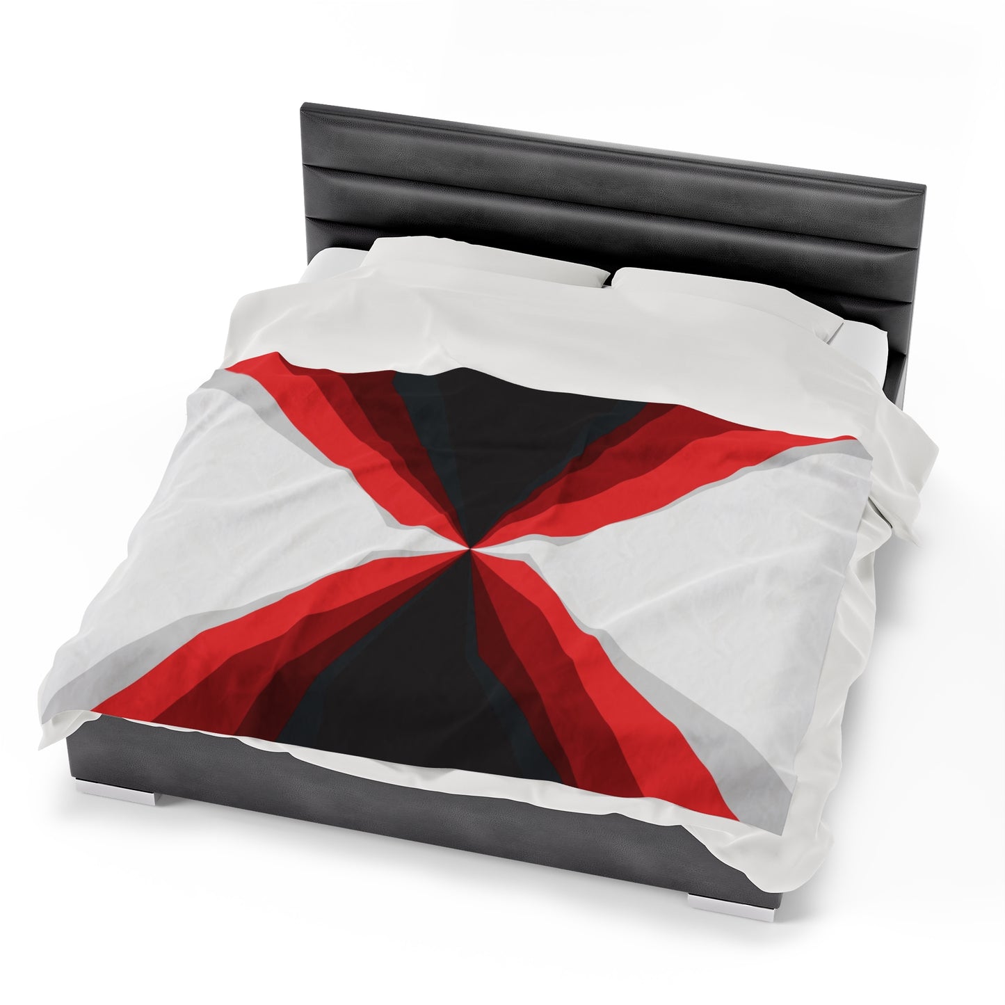 RED PORTAL 101 - Velveteen Plush Blanket