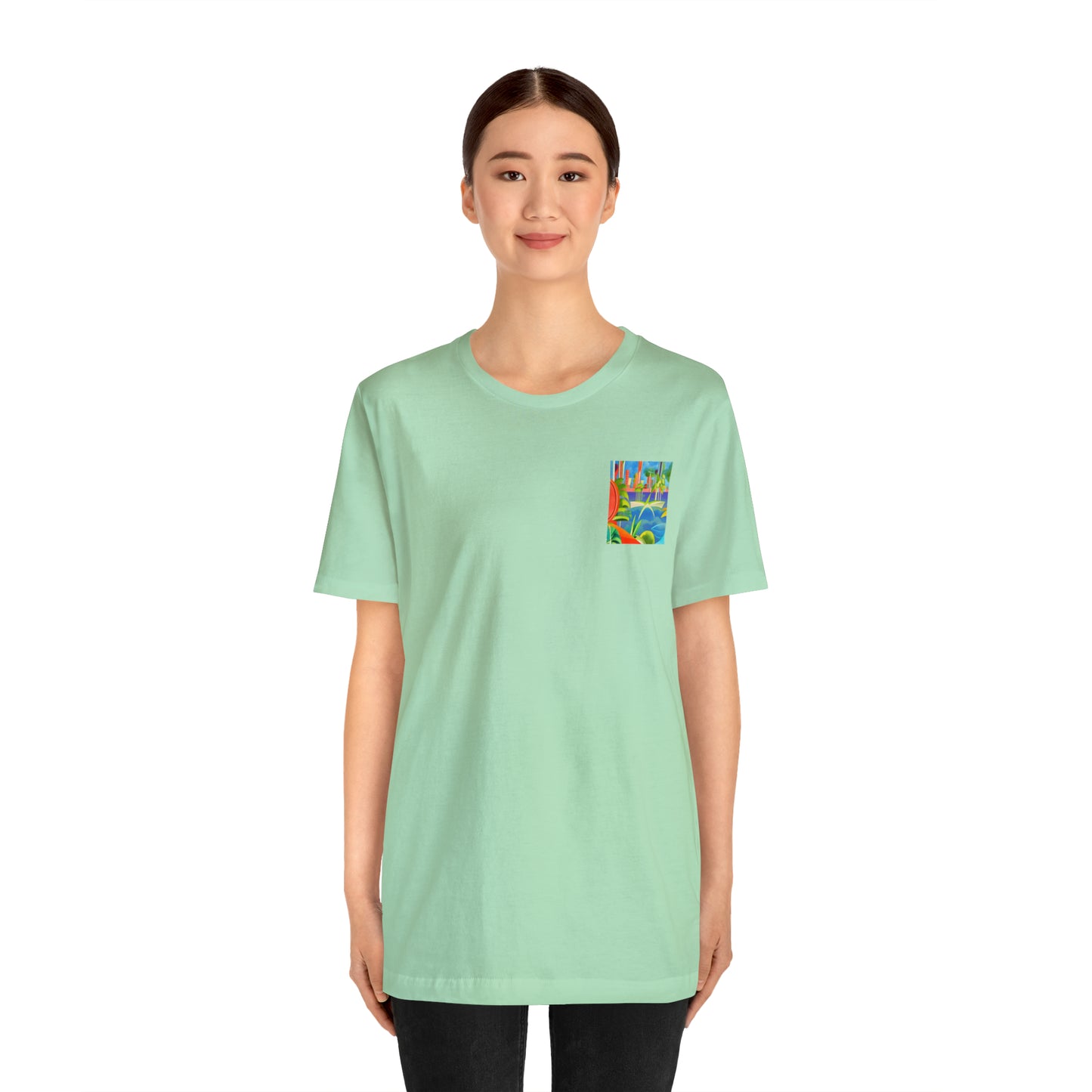 TROPICAL FUTURE 100101 - Unisex Jersey Short Sleeve Tee