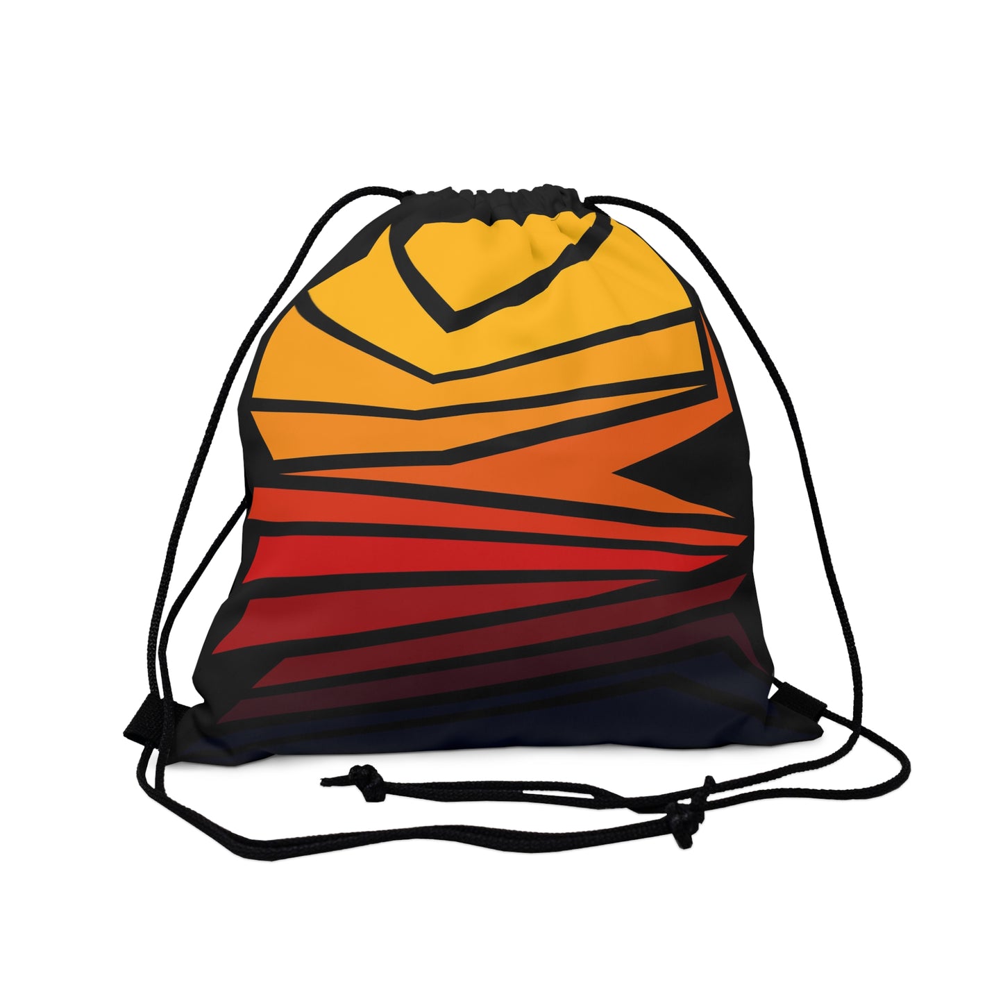 MINIMAL SUNSET 102 - Outdoor Drawstring Bag