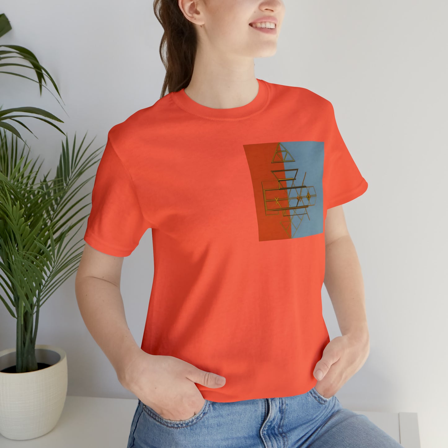 ABSTRACT SHAPES 102 - Unisex Jersey Short Sleeve Tee