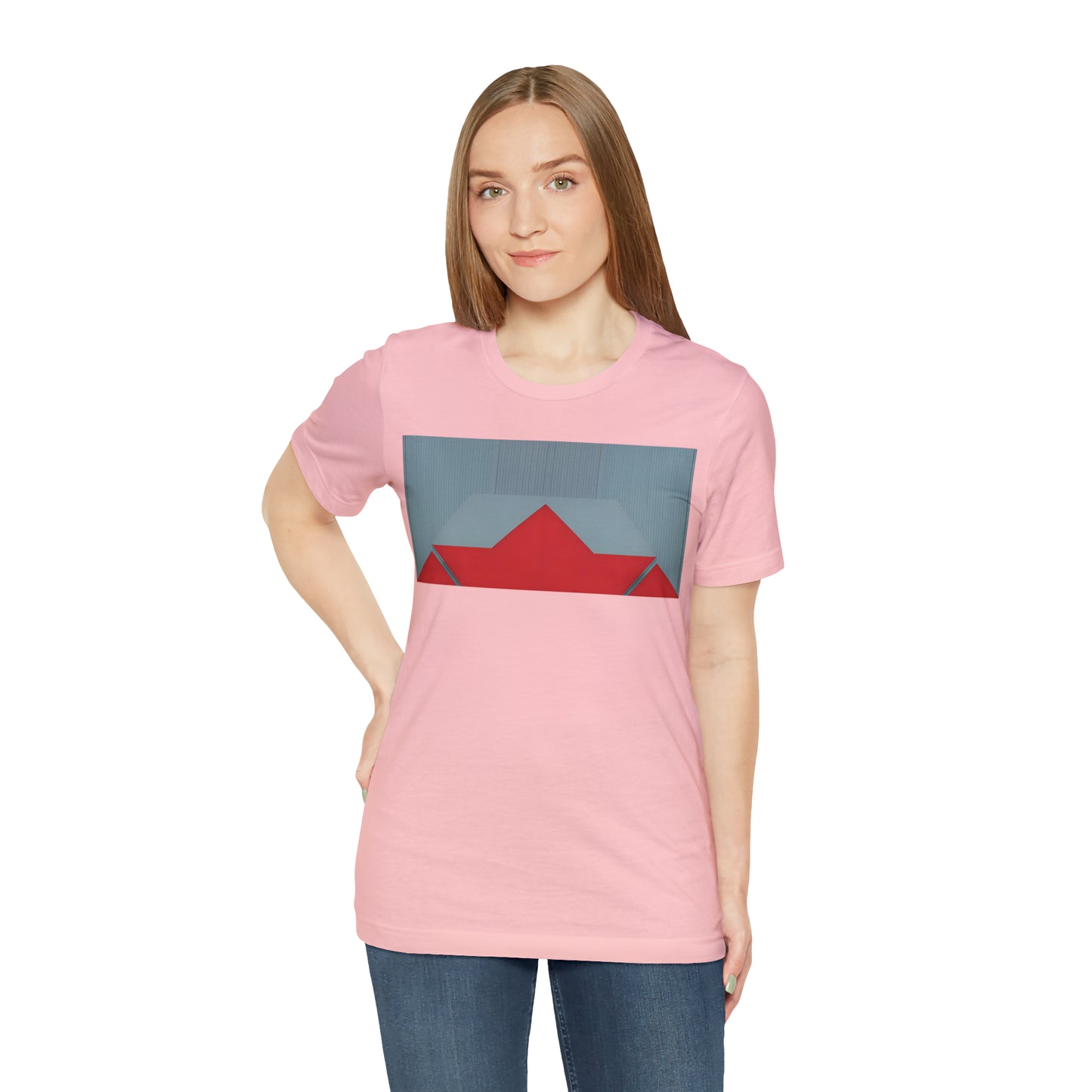 ABSTRACT SHAPES 101 MIRROR - Unisex Jersey Short Sleeve Tee