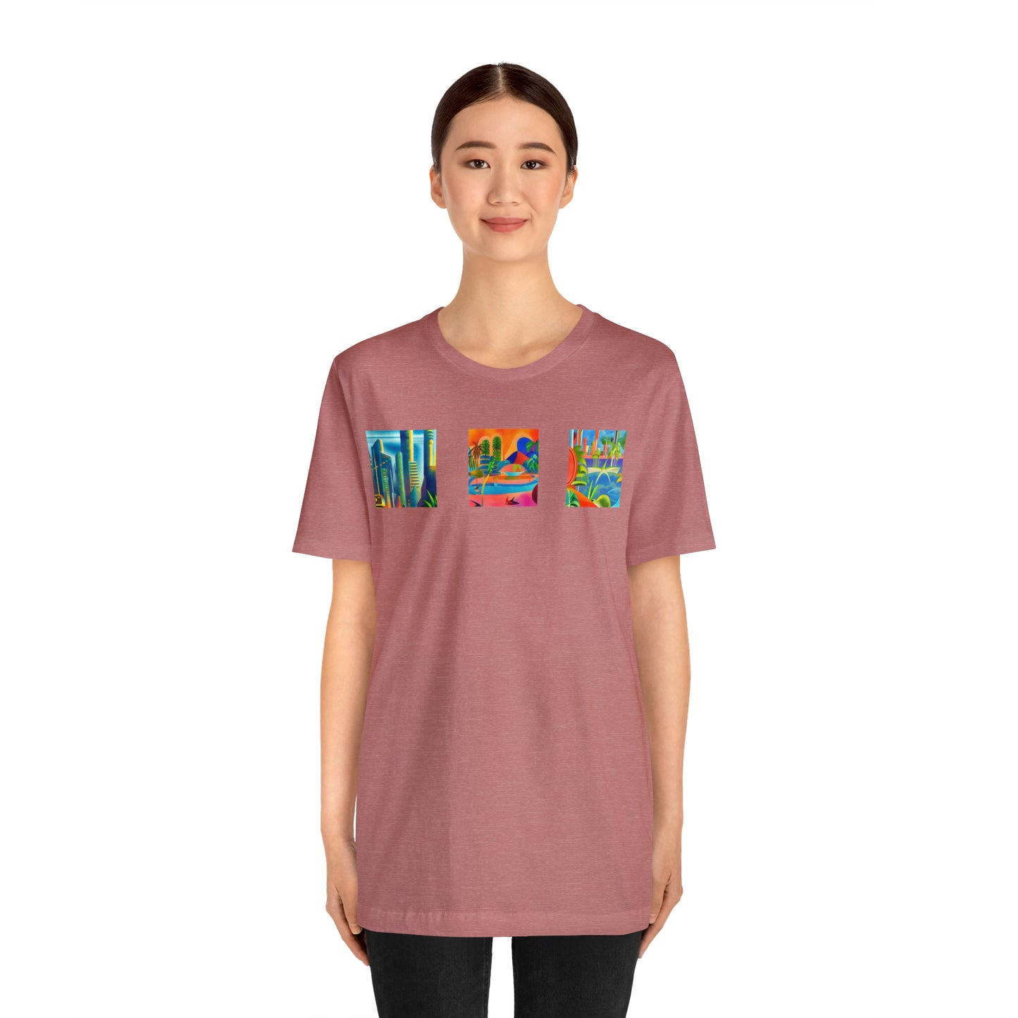 TROPICAL FUTURE 100100.1 - Unisex Jersey Short Sleeve Tee