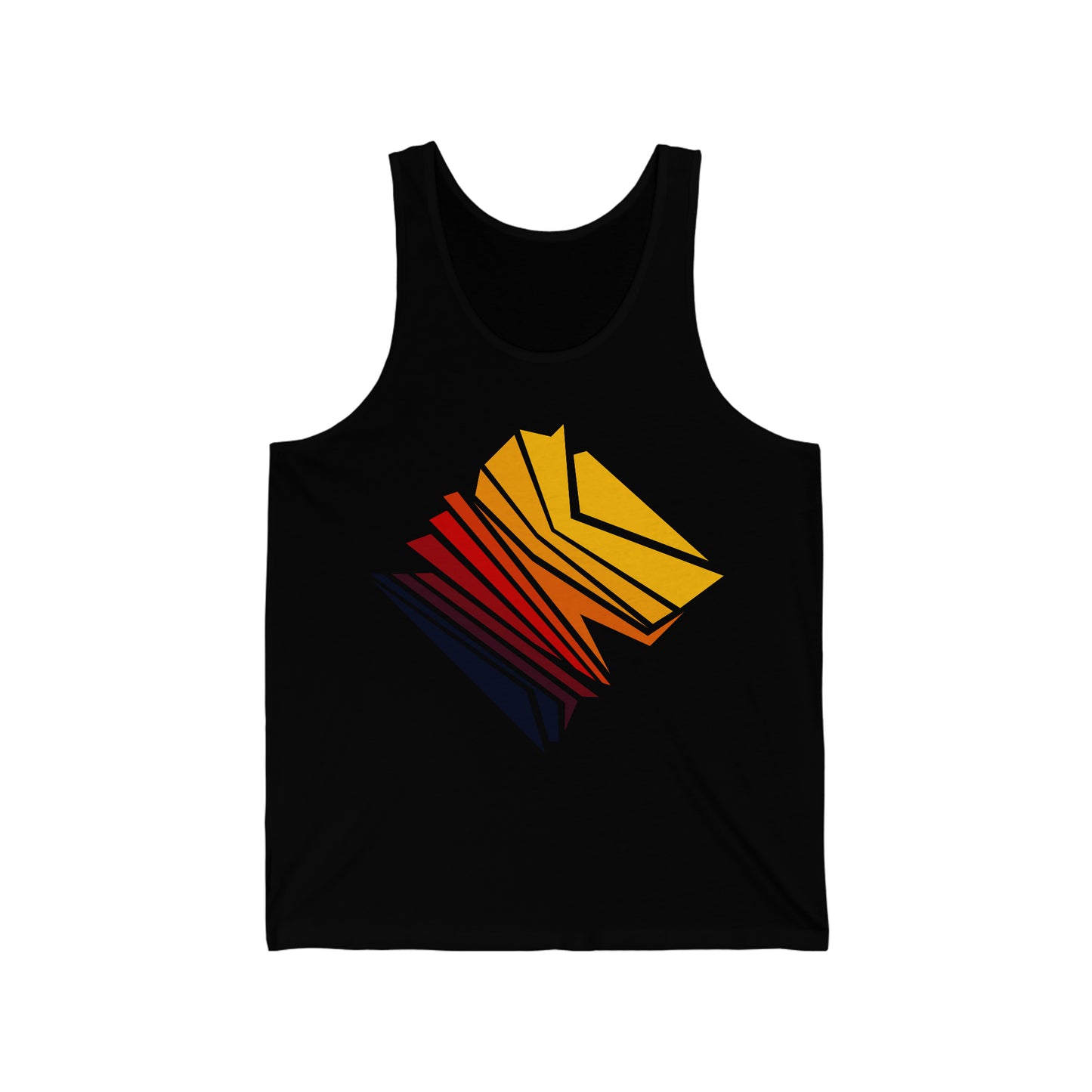 MINIMAL SUNSET TANK 102 - Unisex Jersey Tank