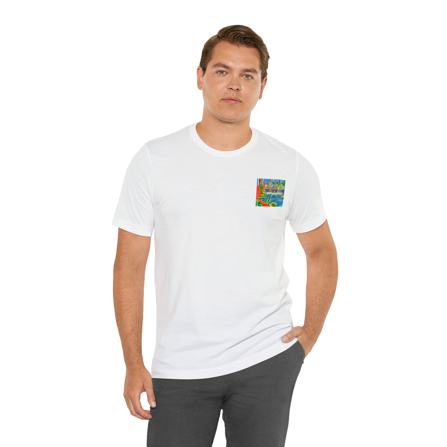 TROPICAL FUTURE 100101 - Unisex Jersey Short Sleeve Tee