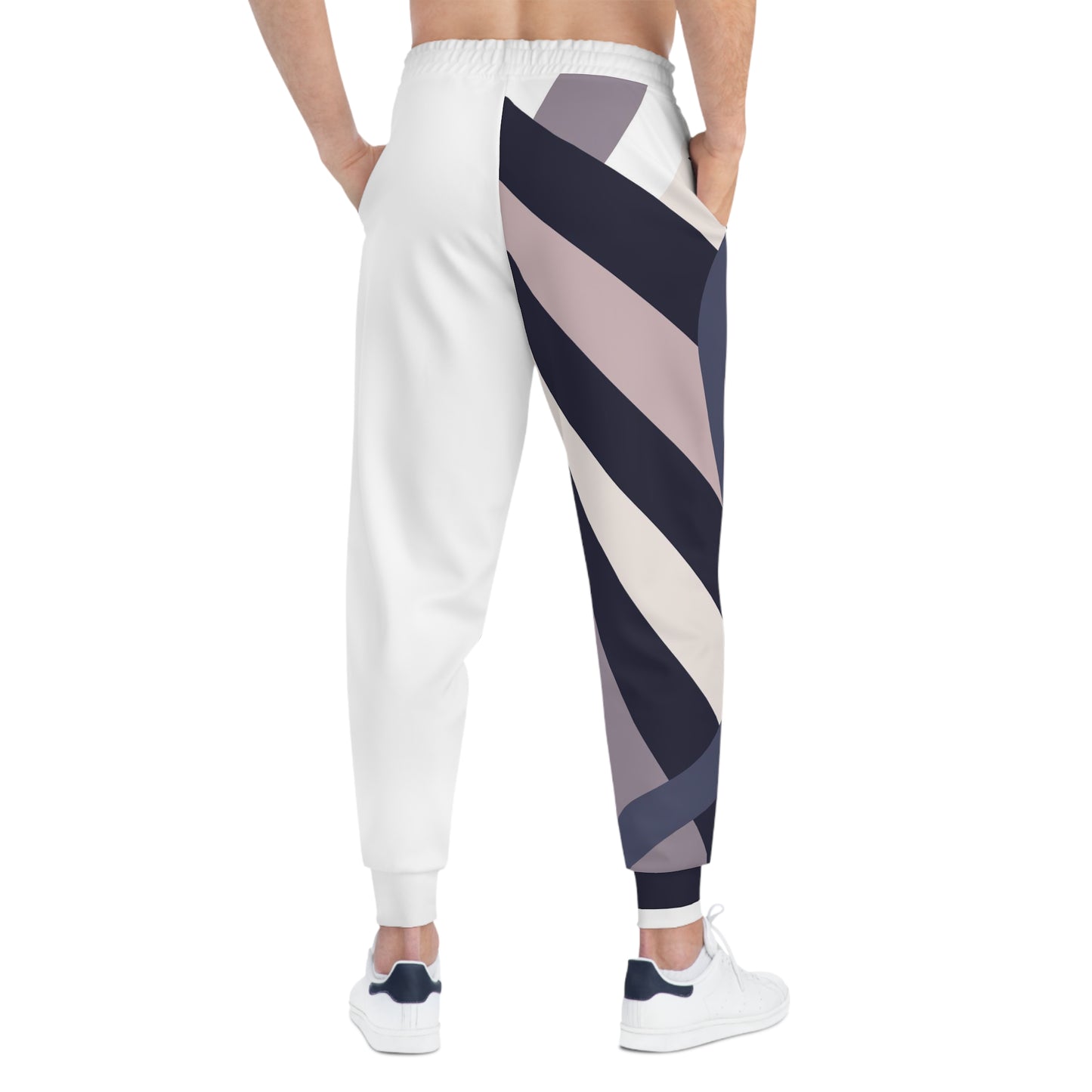 MINIMAL SHAPE 106 - Athletic Joggers RIGHT SIDED (AOP)