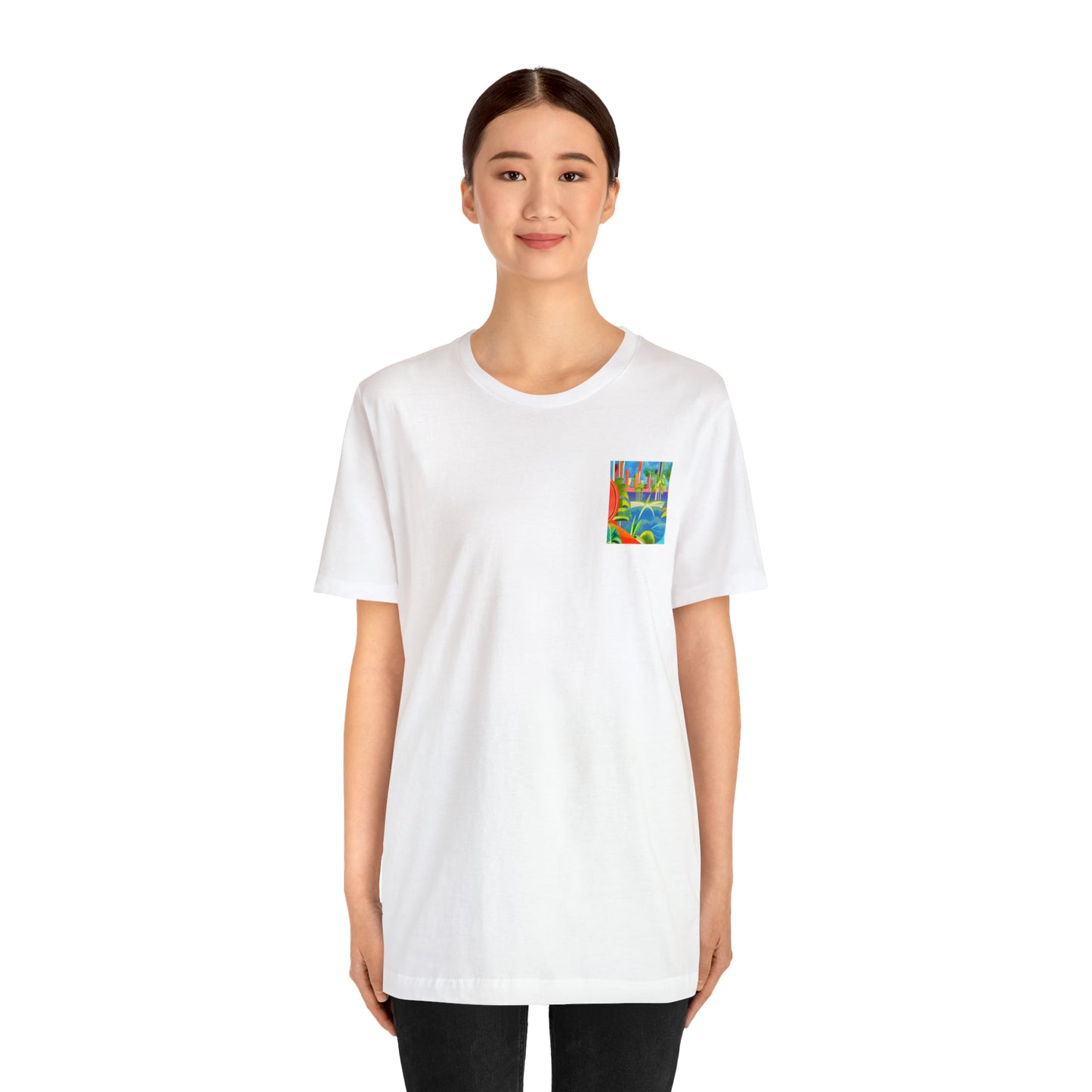 TROPICAL FUTURE 100101 - Unisex Jersey Short Sleeve Tee