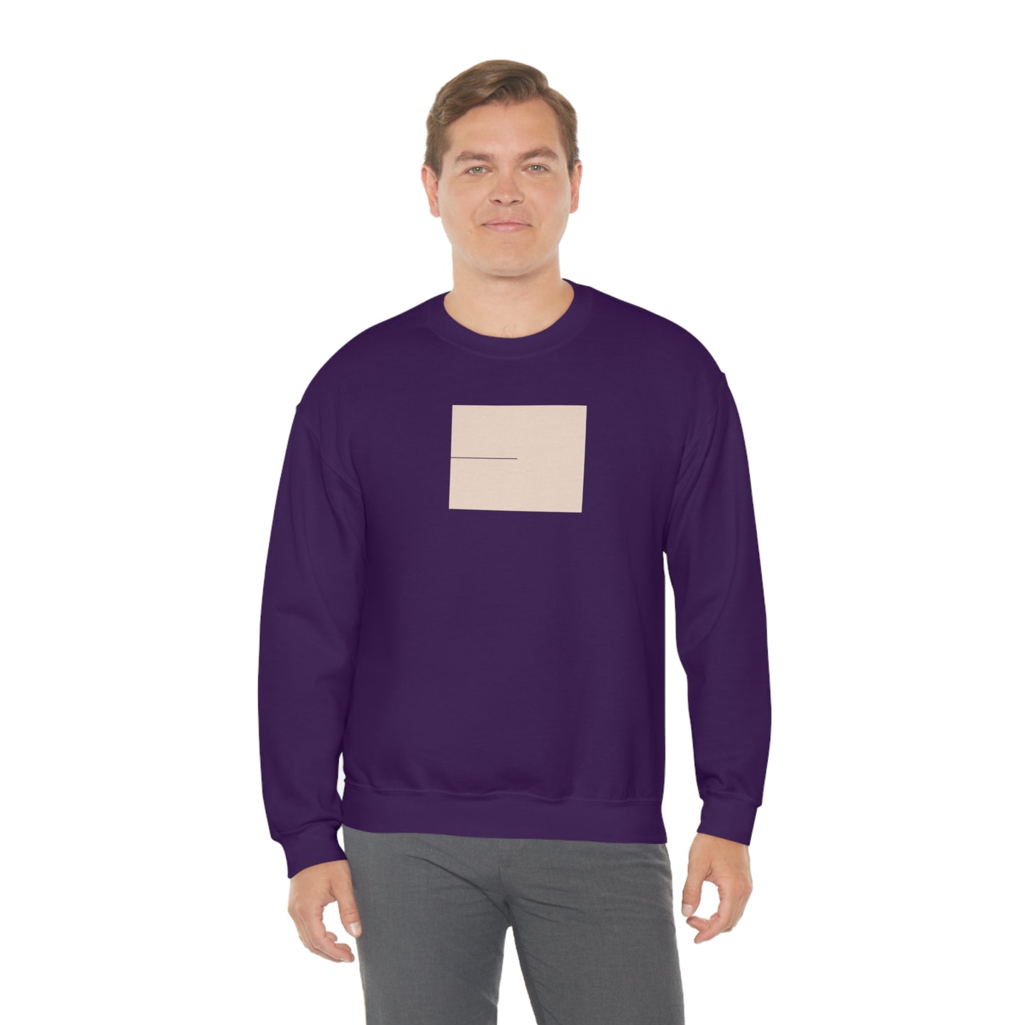 MINIMAL SHAPE 105 - Unisex Heavy Blend™ Crewneck Sweatshirt