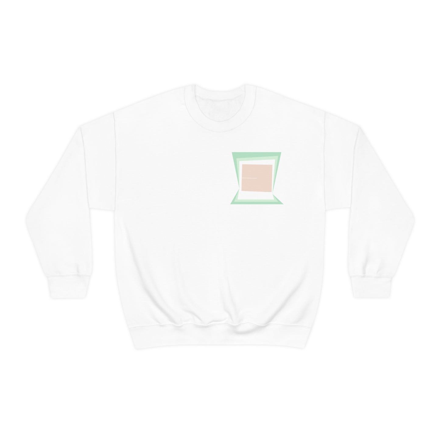 MINIMAL SHAPES 100 - Unisex Heavy Blend™ Crewneck Sweatshirt