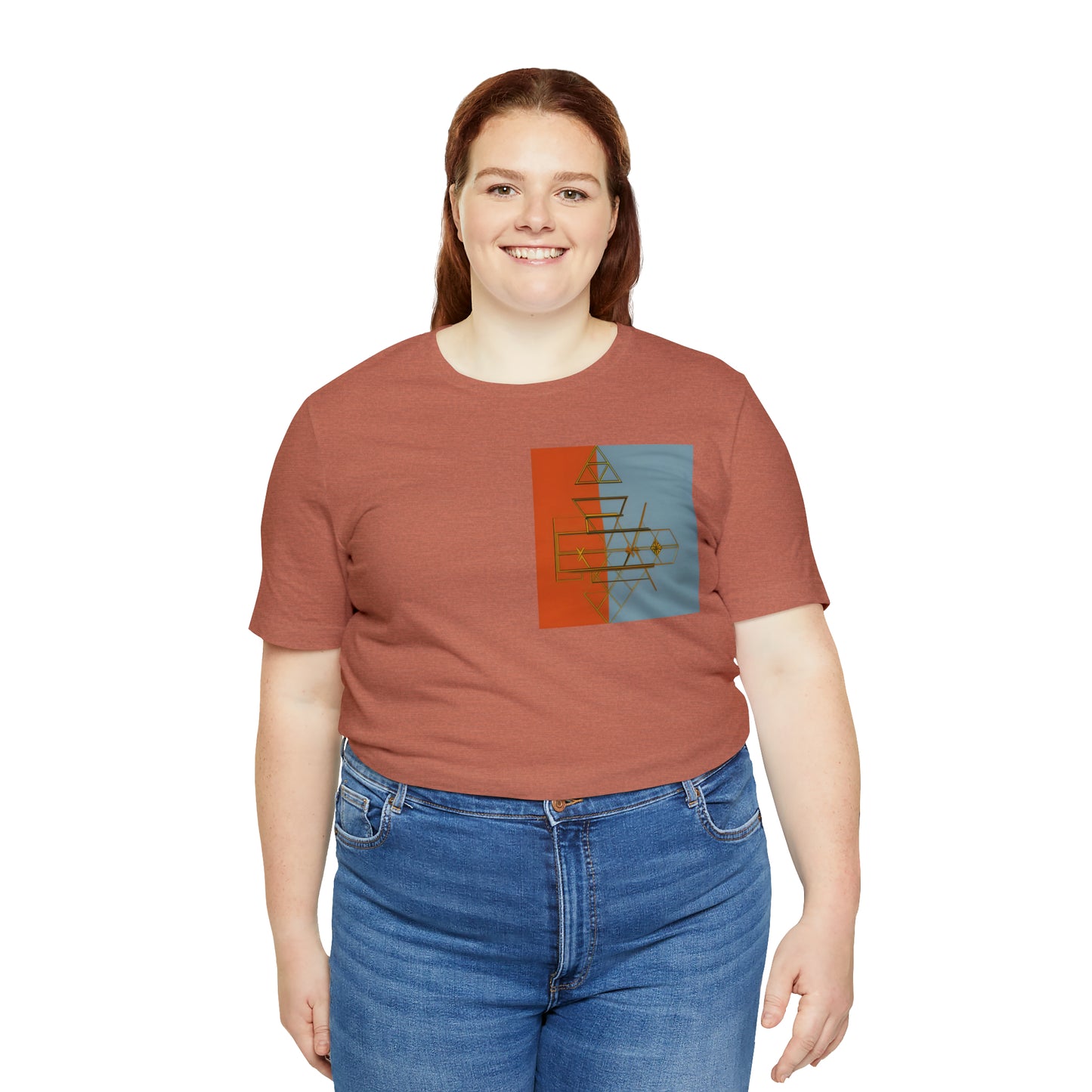 ABSTRACT SHAPES 102 - Unisex Jersey Short Sleeve Tee