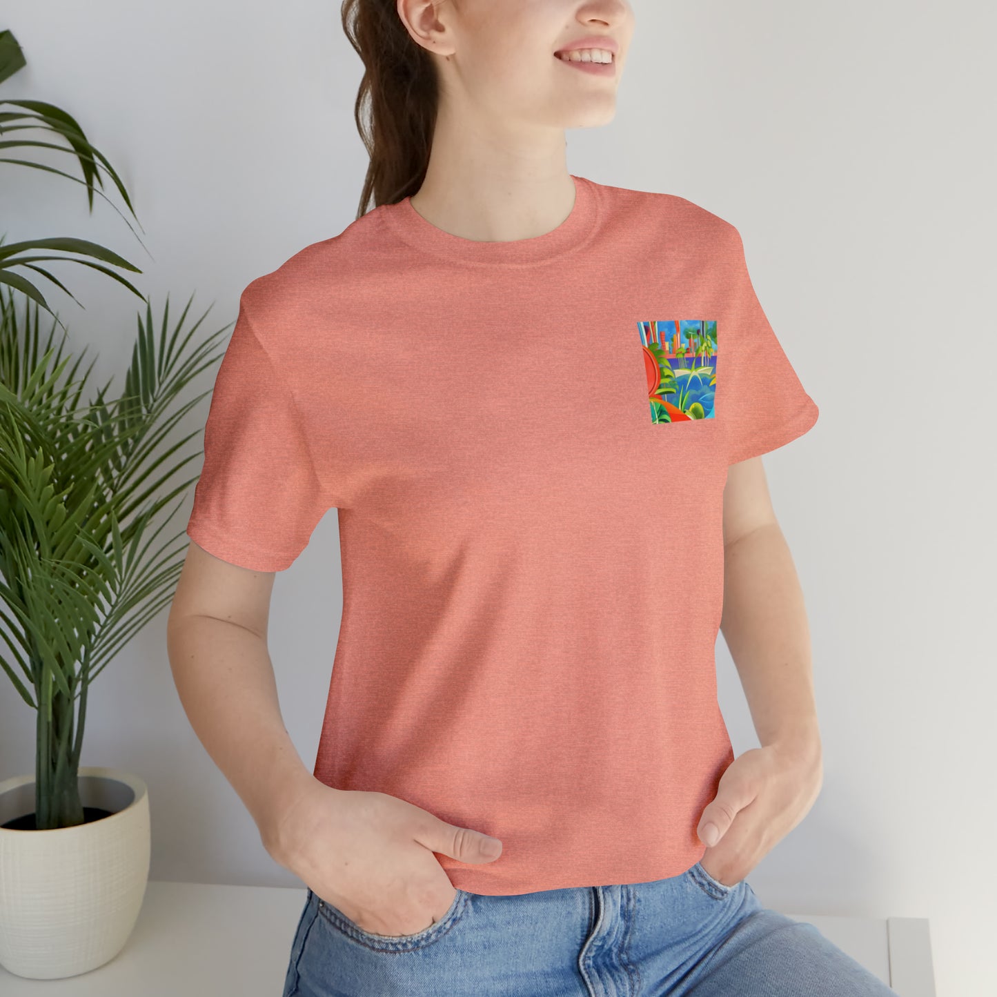 TROPICAL FUTURE 100101 - Unisex Jersey Short Sleeve Tee