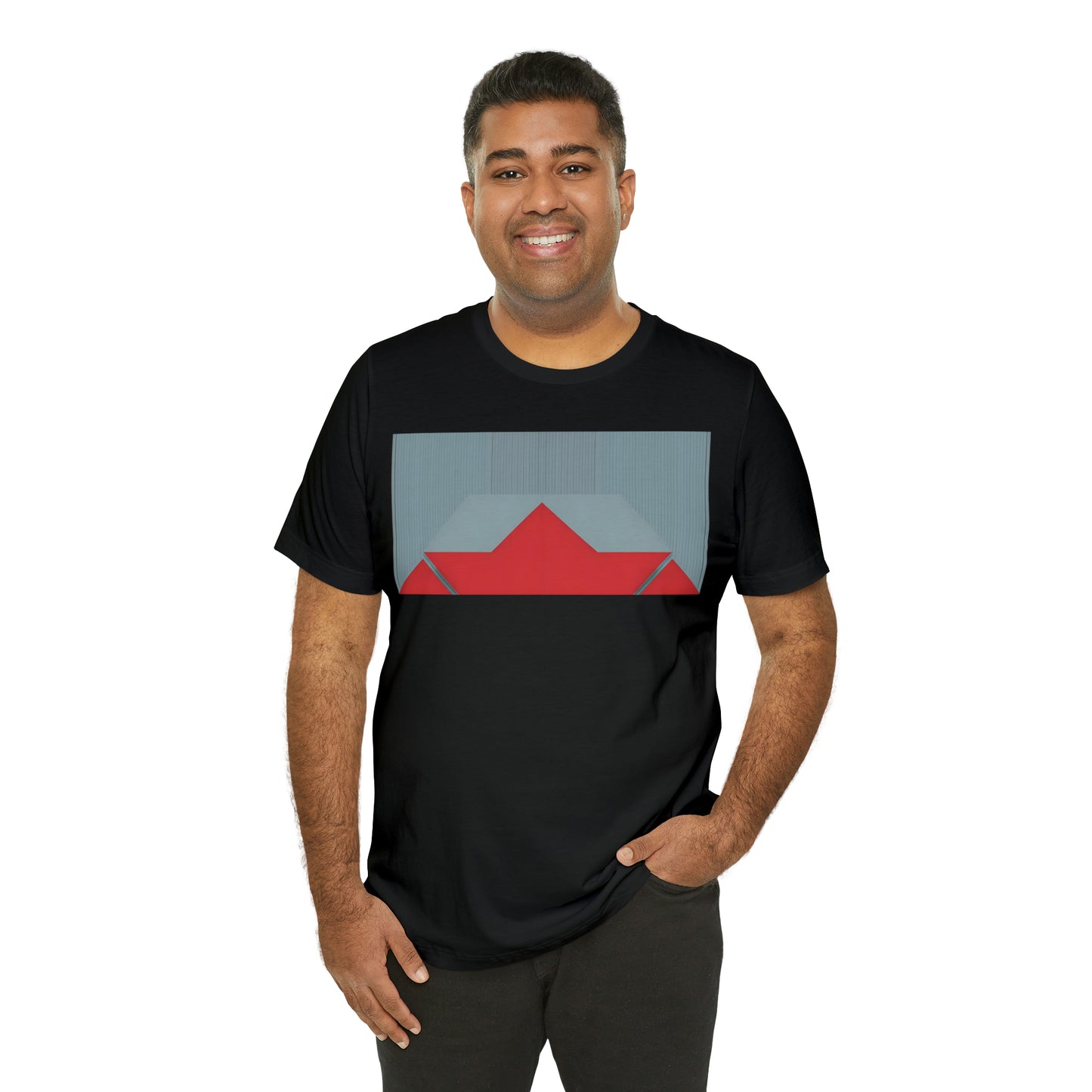 ABSTRACT SHAPES 101 MIRROR - Unisex Jersey Short Sleeve Tee