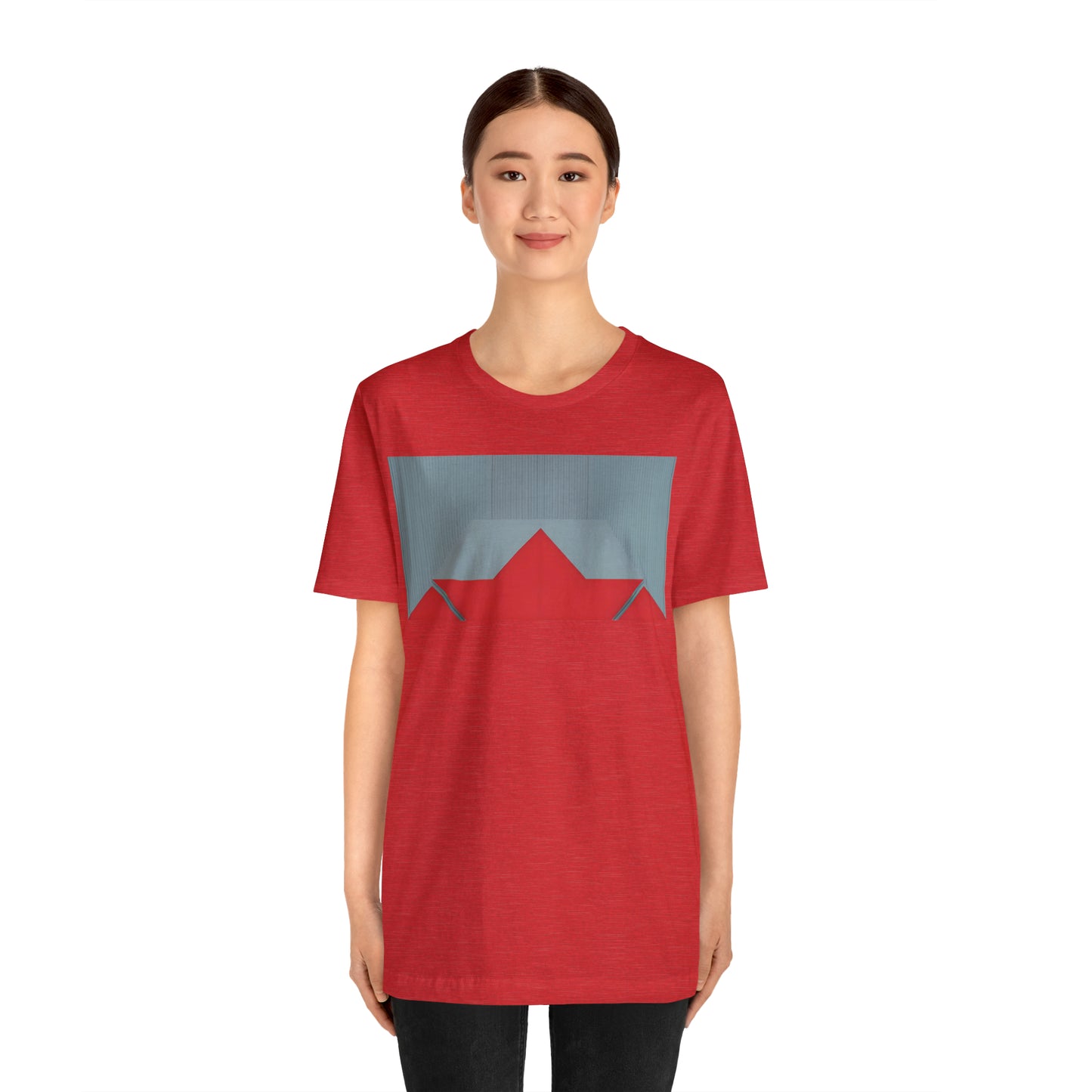 ABSTRACT SHAPES 101 MIRROR - Unisex Jersey Short Sleeve Tee