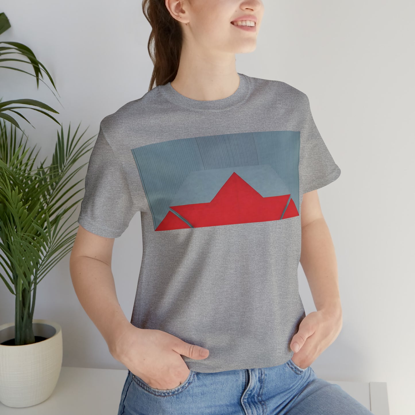 ABSTRACT SHAPES 101 MIRROR - Unisex Jersey Short Sleeve Tee