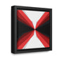 RED PORTAL - Gallery Canvas Wraps, Square Frame
