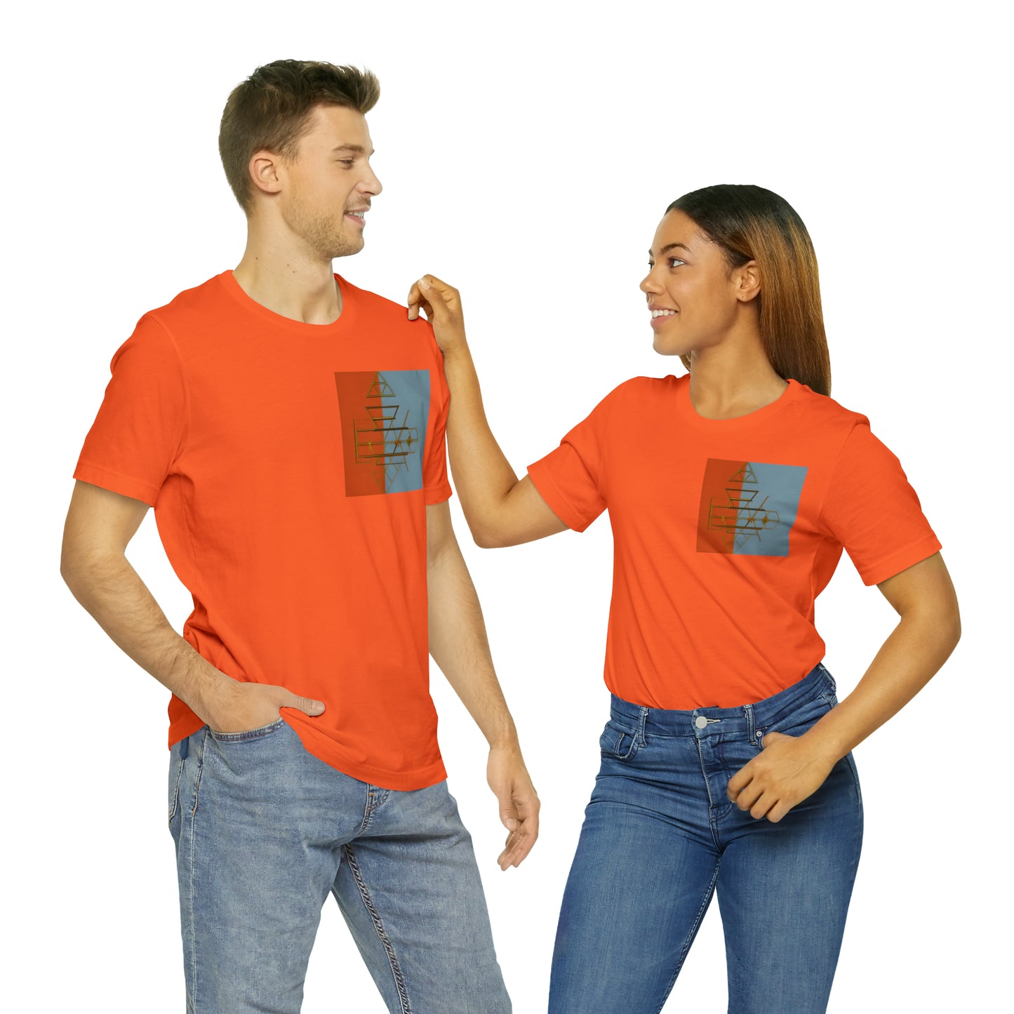 ABSTRACT SHAPES 102 - Unisex Jersey Short Sleeve Tee