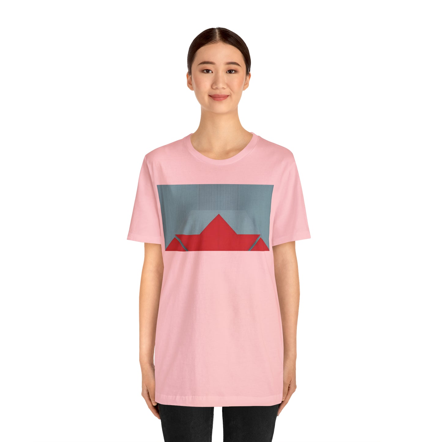 ABSTRACT SHAPES 101 MIRROR - Unisex Jersey Short Sleeve Tee