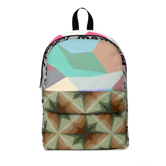 MULTI-PATTERN MULTI-COLOR 100106 - Unisex Classic Backpack