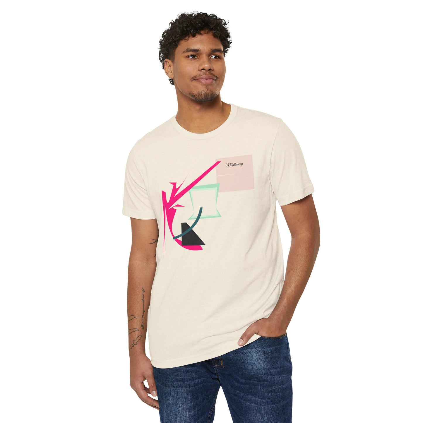 MINIMAL SHAPES 105 - Camiseta ecológica reciclada unisex