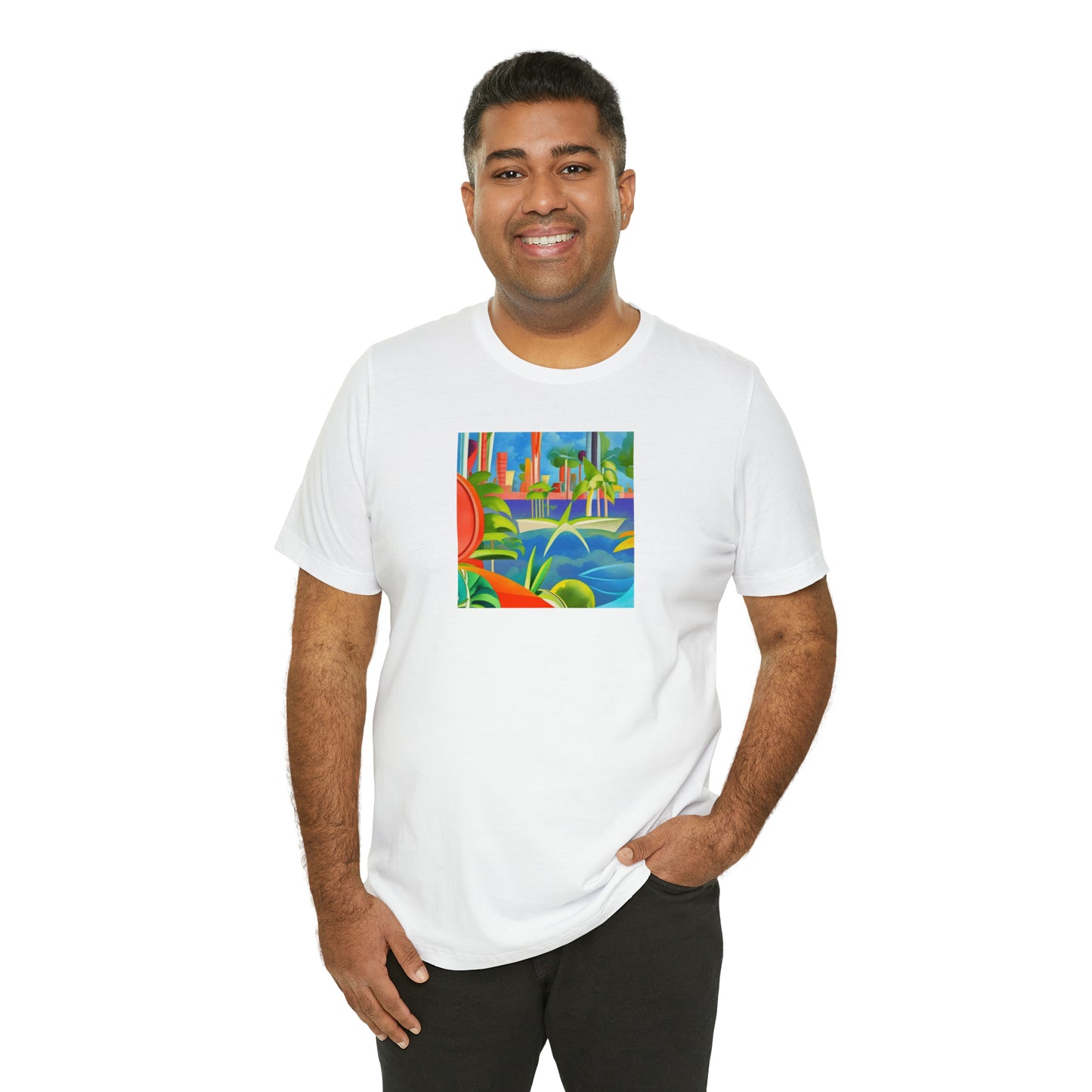 TROPICAL FUTURE 100101.1 - Unisex Jersey Short Sleeve Tee