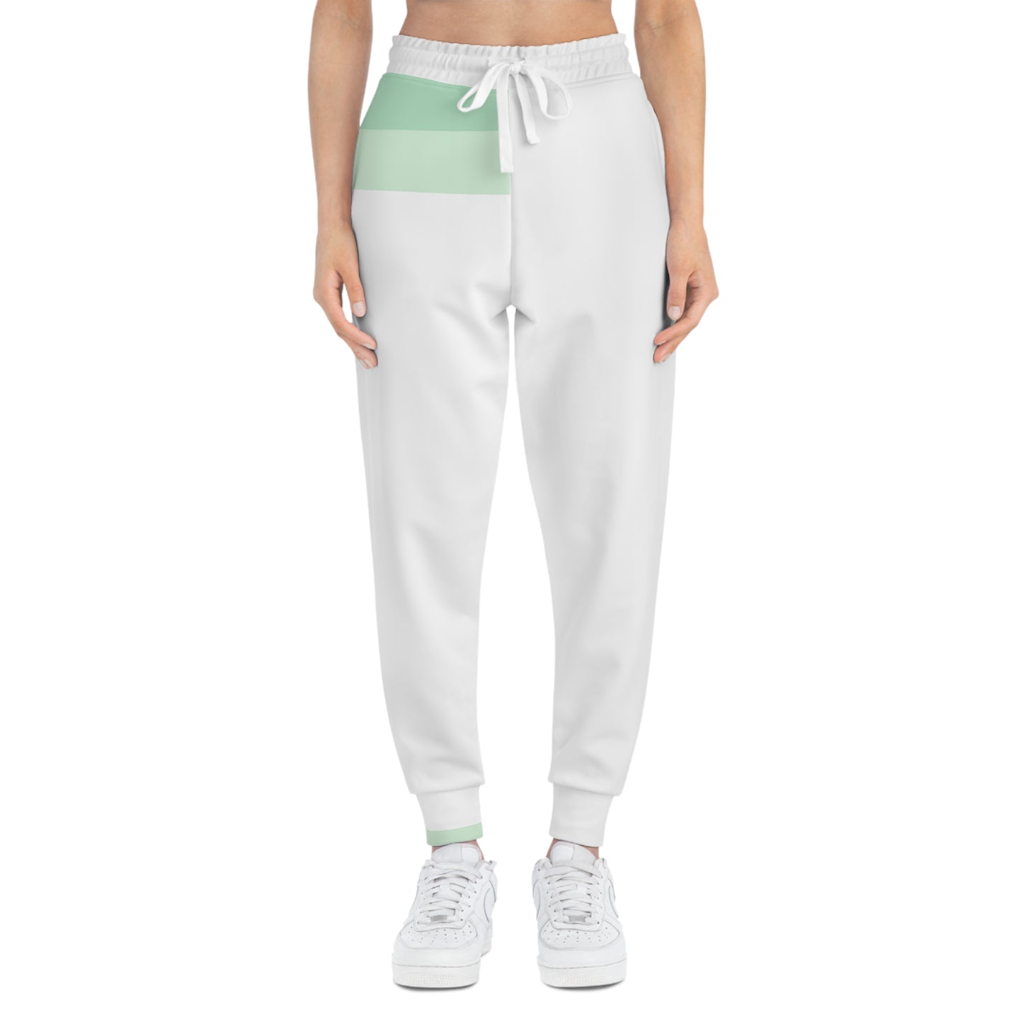 GREEN LINES 101 - Athletic Joggers RIGHT SIDED (AOP)