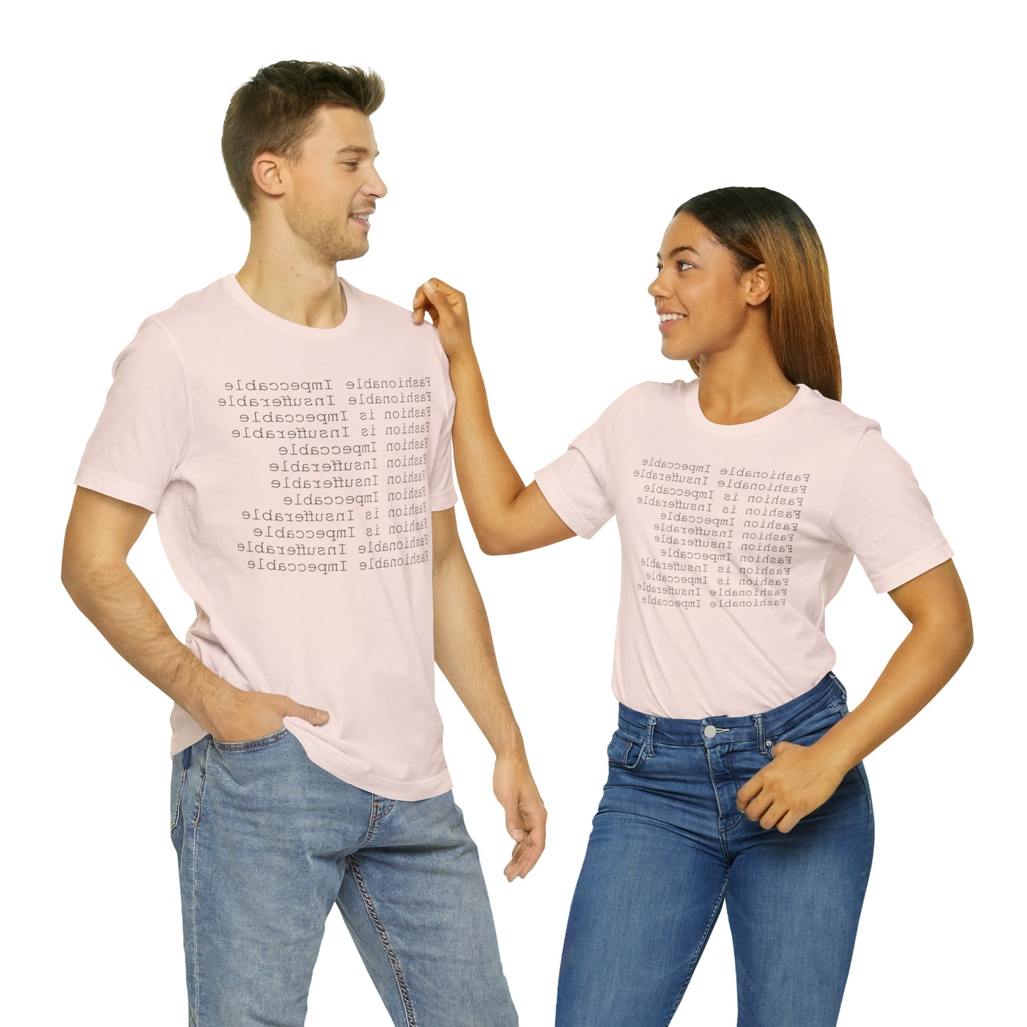 FASHIONABLE MIRROR 100101 - Unisex Jersey Short Sleeve Tee