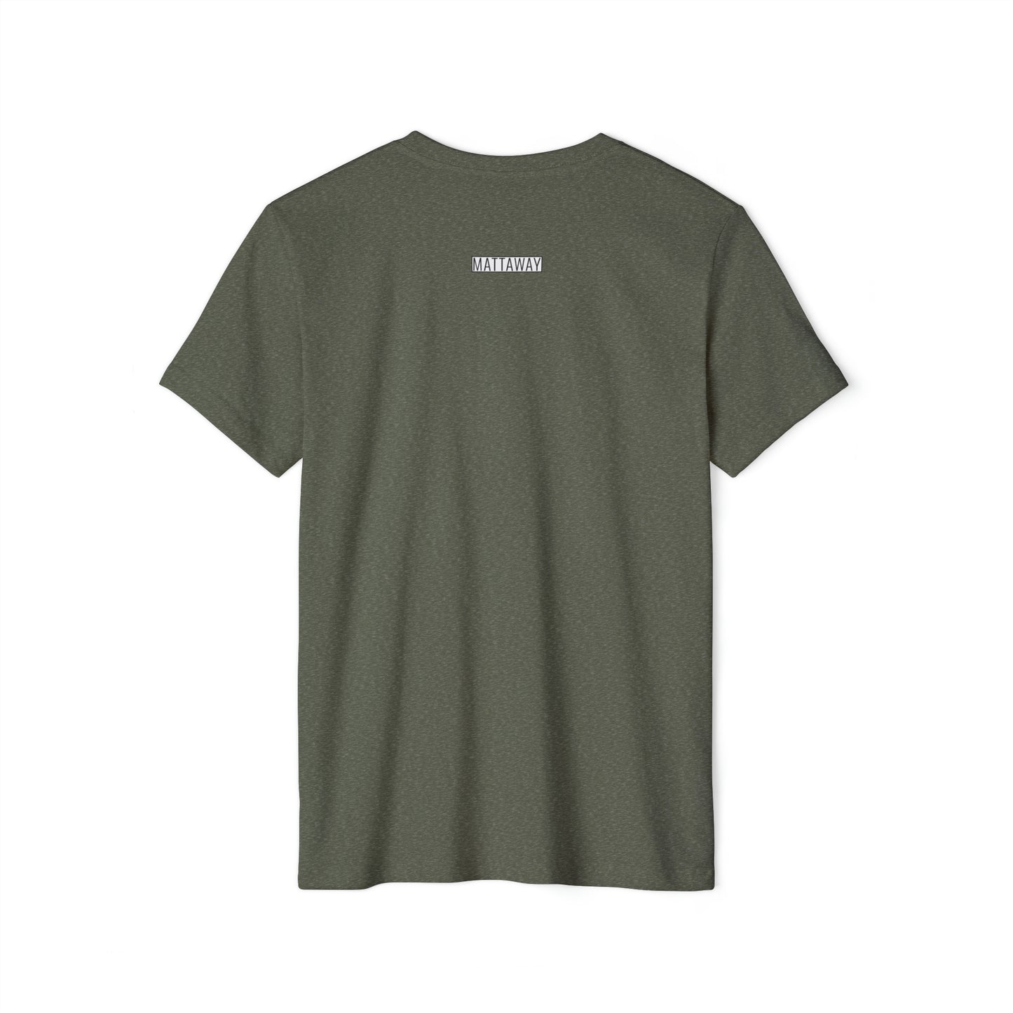 न्यूनतम आकार 103 - यूनिसेक्स पुनर्नवीनीकरण कार्बनिक टी-शर्ट